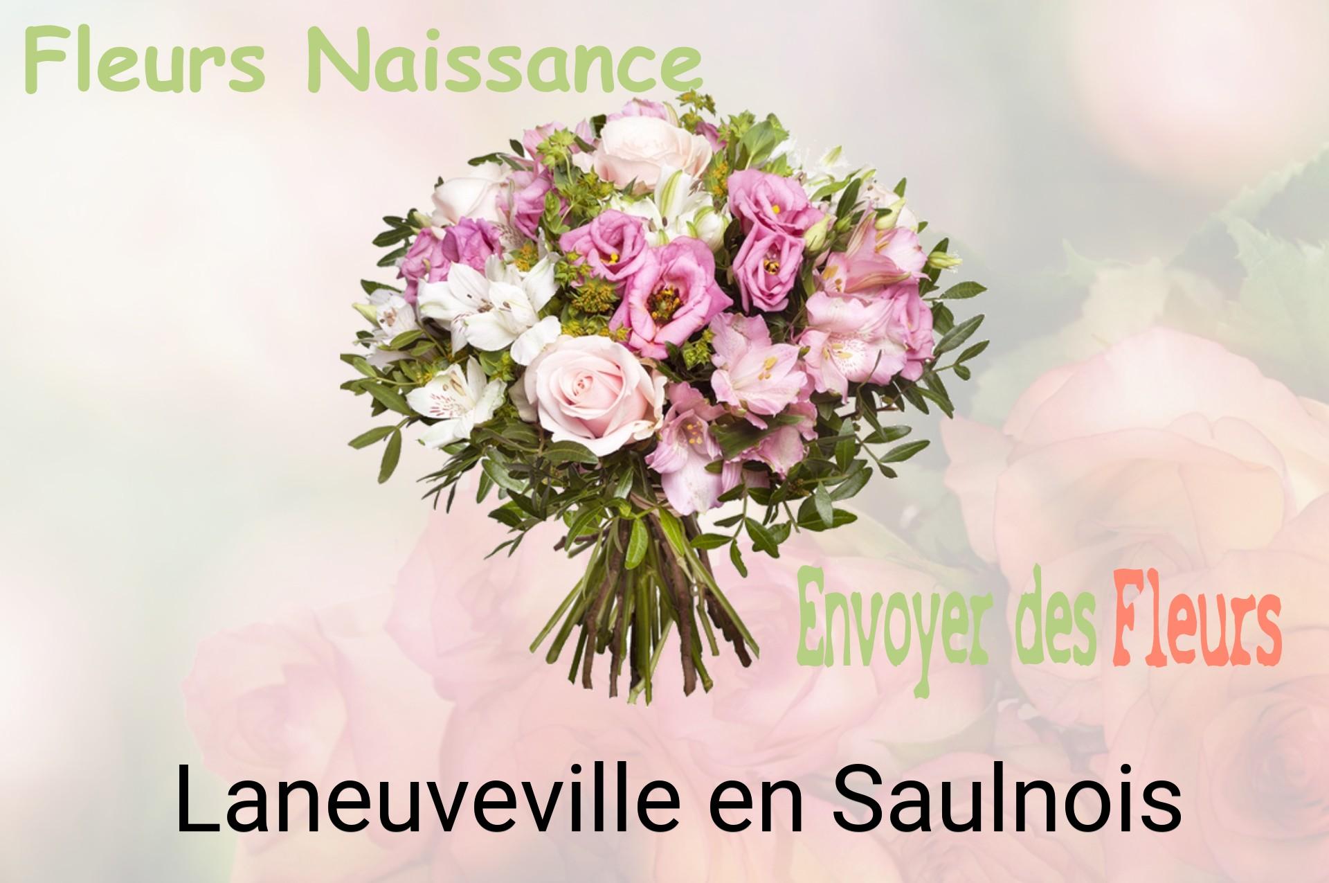 Bouquet de fleurs de naissance livré à Laneuveville-en-Saulnois